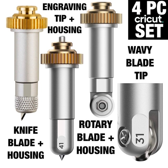 Cricut Other Nwt Cricket Blades Quickswap Knife Blade Rotary